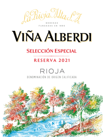 La Rioja Alta 'Vina Alberdi' Rioja Reserva Seleccion Especial 2021 750ML