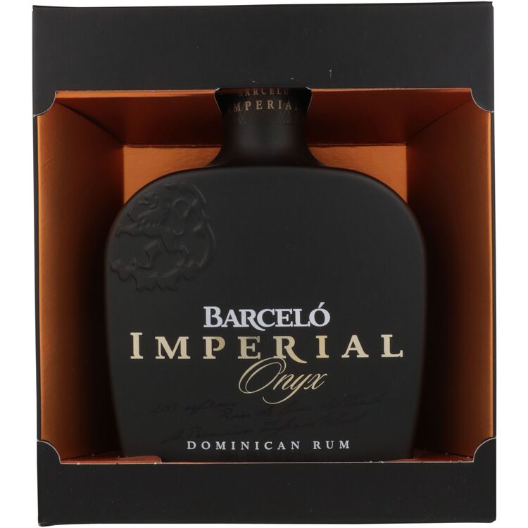 RON BARCELO AGED RUM IMPERIAL ONYX 80 750ML