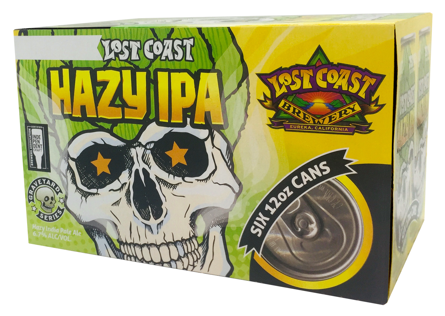 Lost Coast Hazy IPA Can 4/6PK 12Z