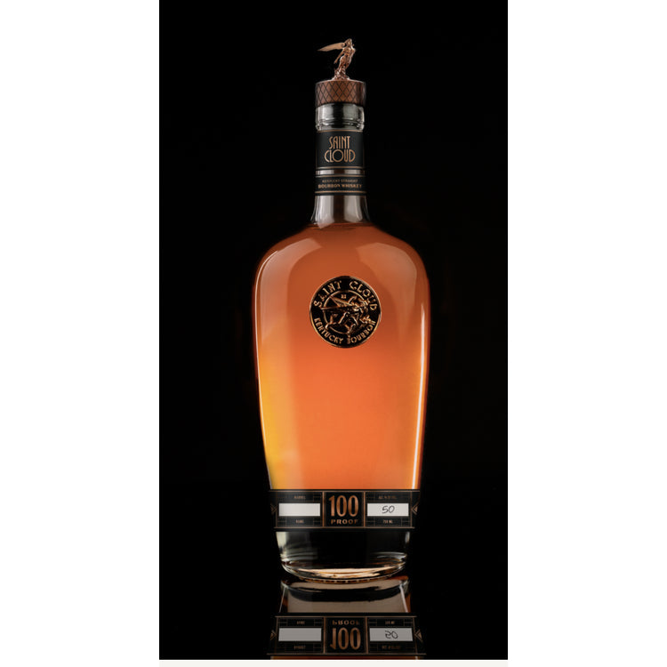 SAINT CLOUD STRAIGHT BOURBON SINGLE BARREL CASK STRENGTH 4 YR 100 750ML
