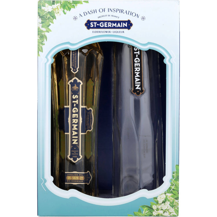ST GERMAIN ELDERFLOWER LIQUEUR 40 W/ GLASS CARAFE 750ML