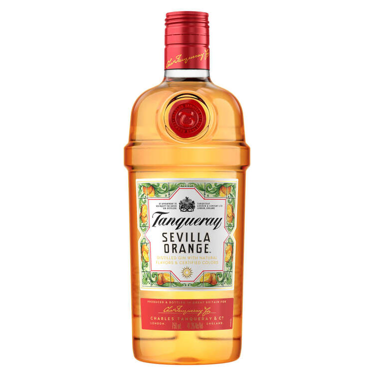 TANQUERAY SEVILLA ORANGE FLAVORED GIN 82.6 750ML