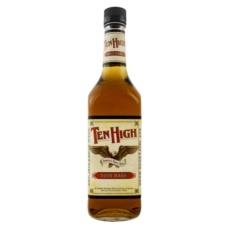 TEN HIGH BLENDED BOURBON 80 750ML