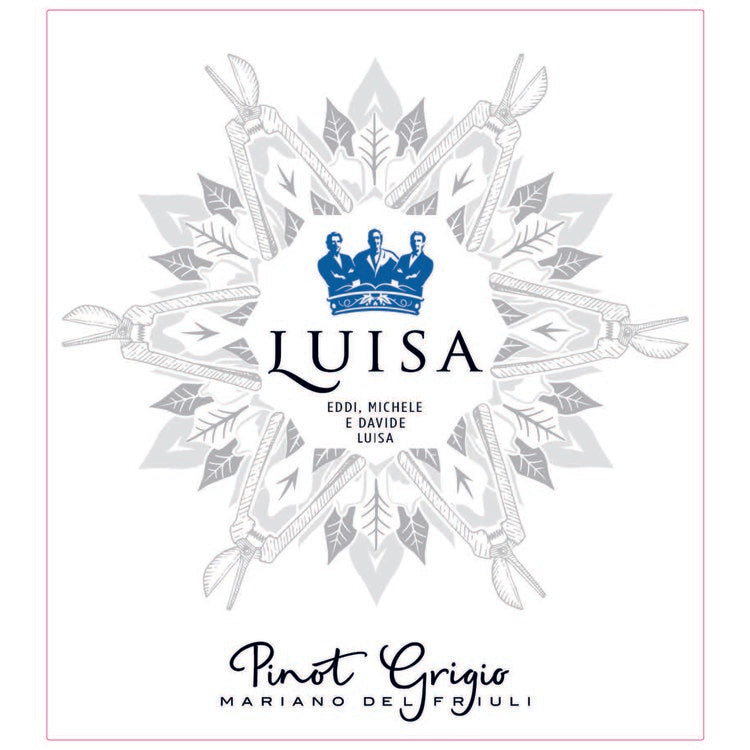 TENUTA LUISA PINOT GRIGIO FRIULI ISONZO 2021 750ML