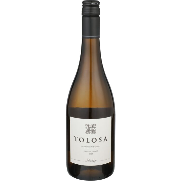 TOLOSA CHARDONNAY NO OAK CENTRAL COAST 2021 750ML