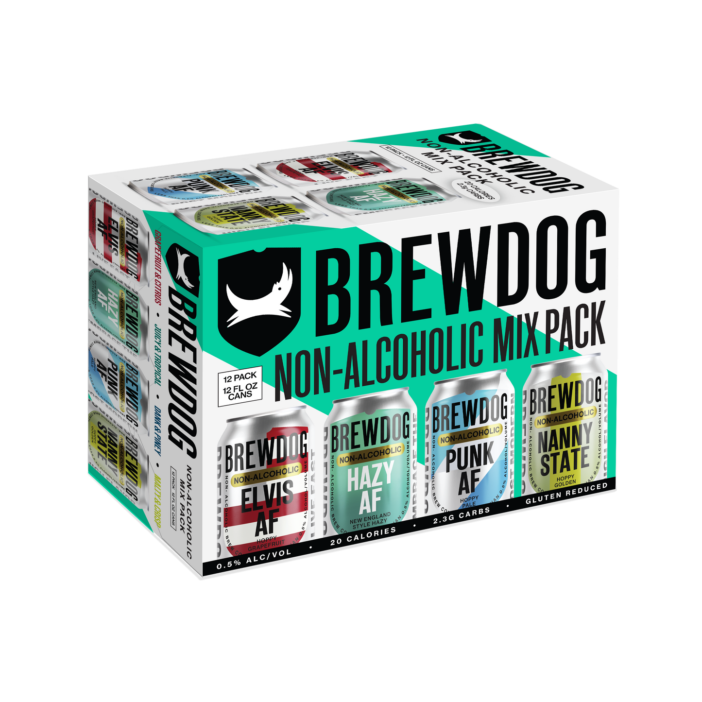 Brewdog Mixed Pack Af Can 2/12PK 12Z