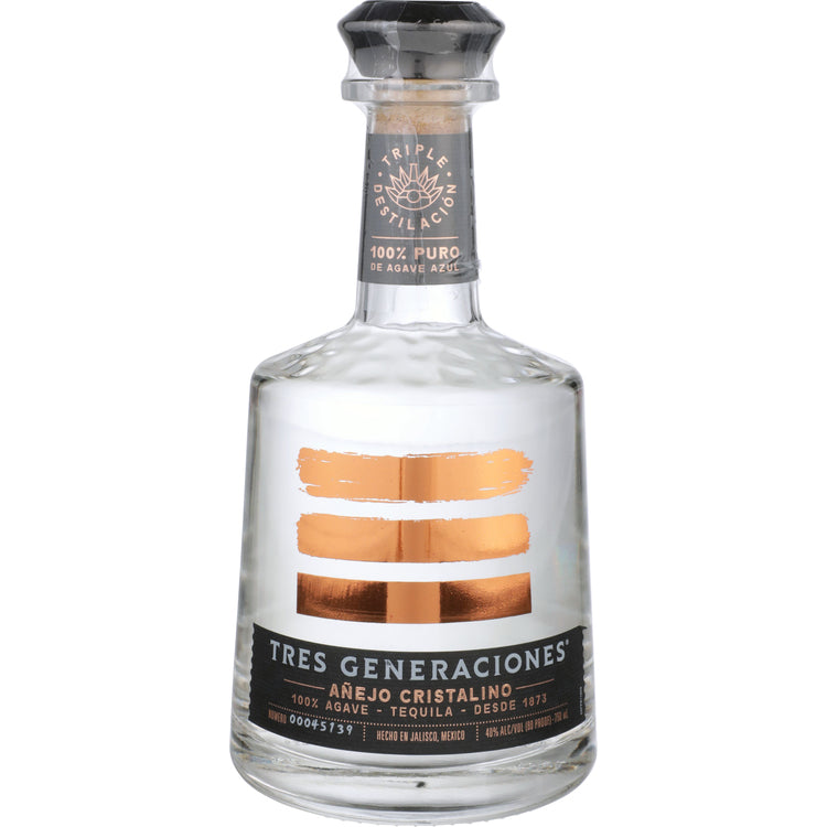 Tres Generaciones Tequila Anejo Cristalino 80 750ML