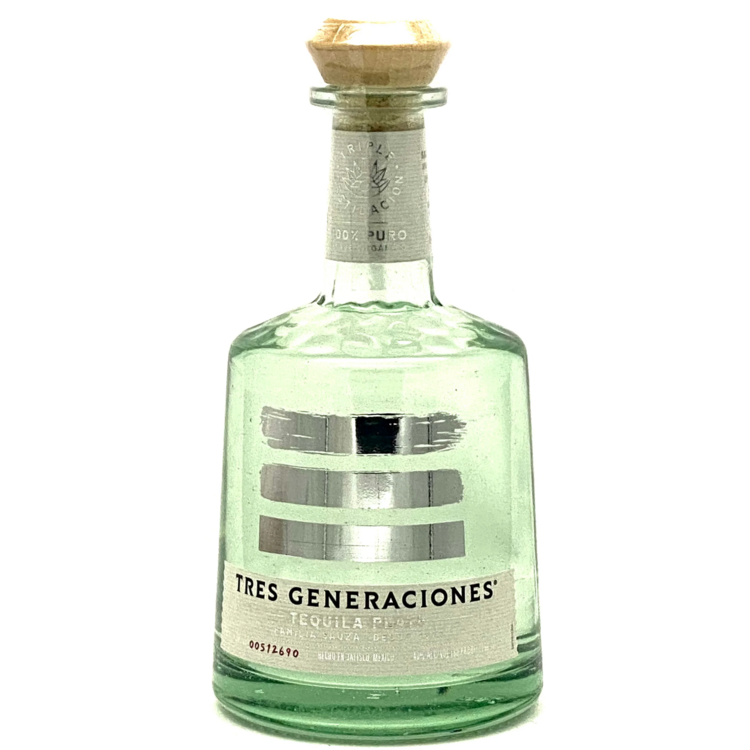TRES GENERACIONES TEQUILA PLATA 80 750ML