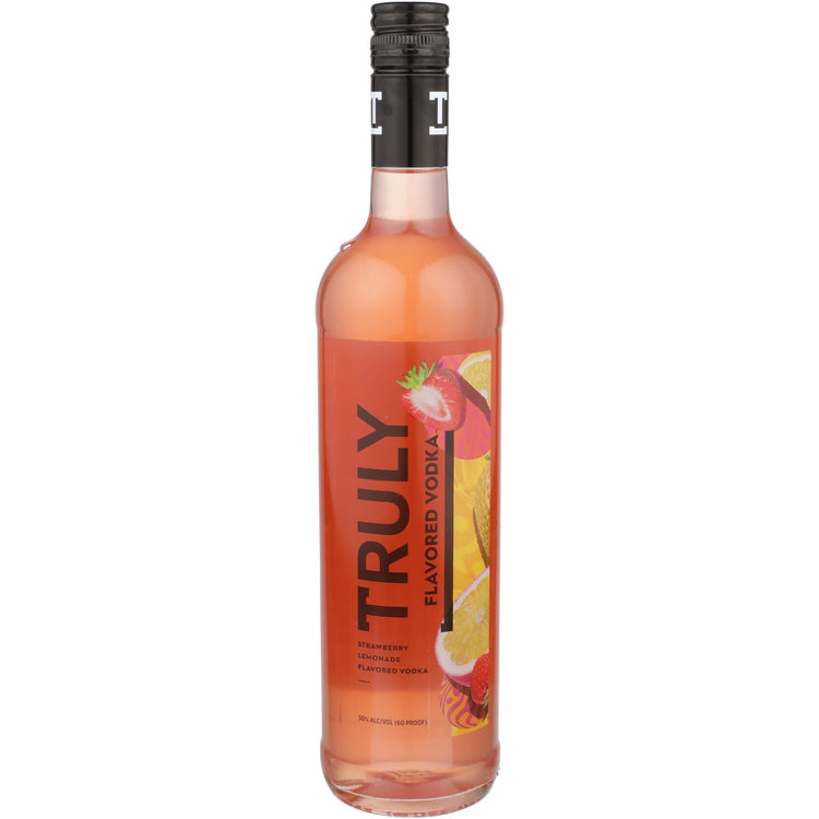 TRULY STRAWBERRY LEMON FLAVORED VODKA 60 750ML