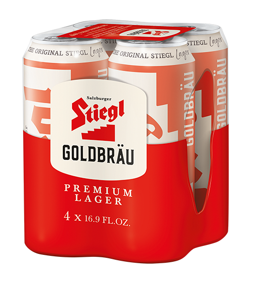 Stiegl Goldbrau Premium Can 6/4PK 16.9Z
