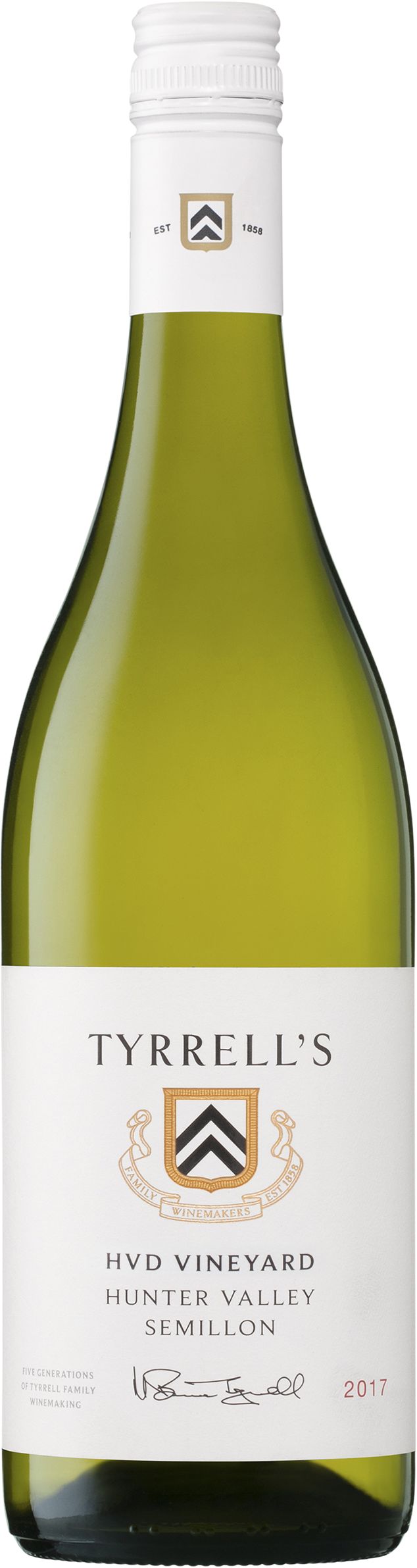 Tyrrell's HVD Single Vineyard Hunter Valley Semillon 2017 750ML