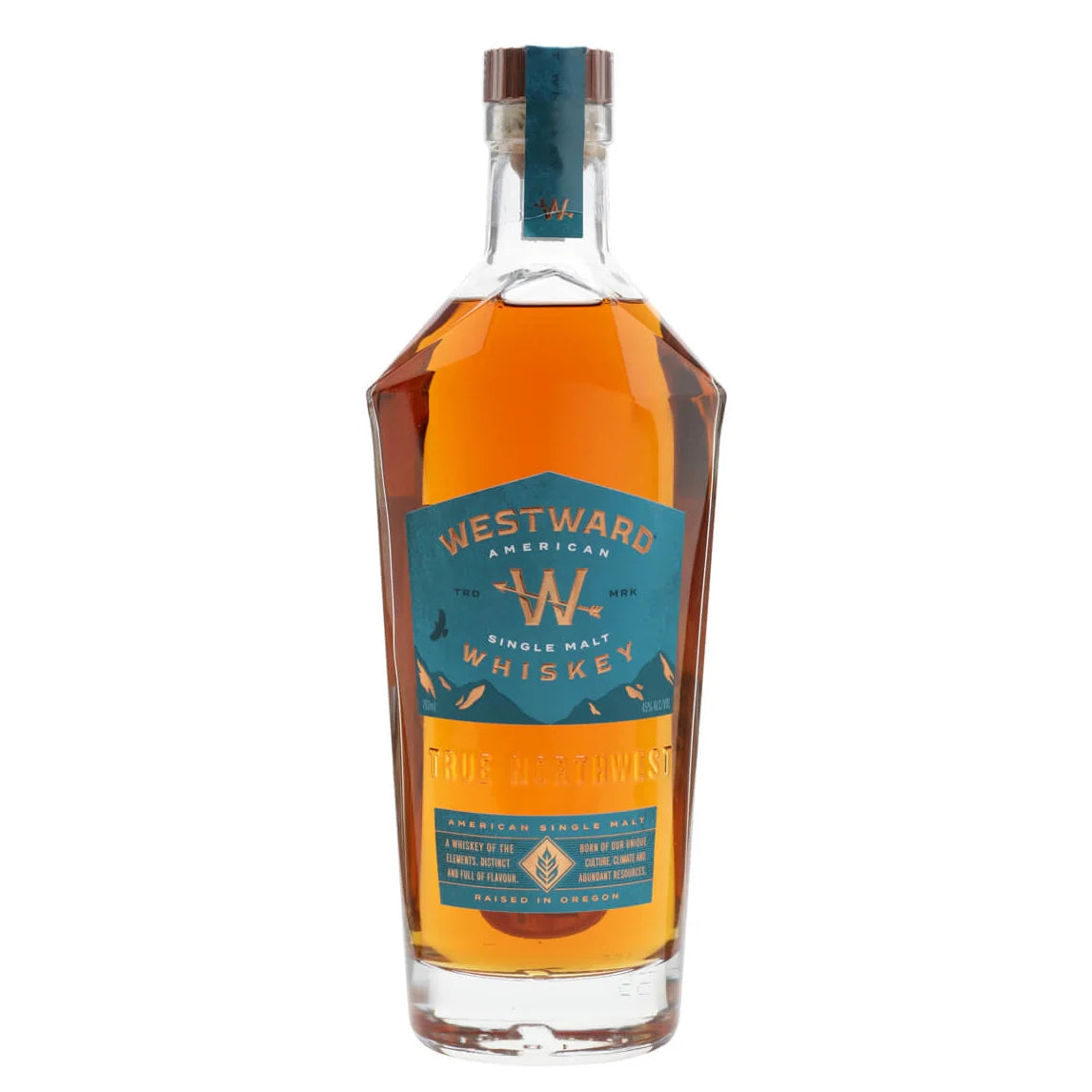 WESTWARD AMERICAN SINGLE MALT WHISKEY SINGLE BARREL 126 750ML