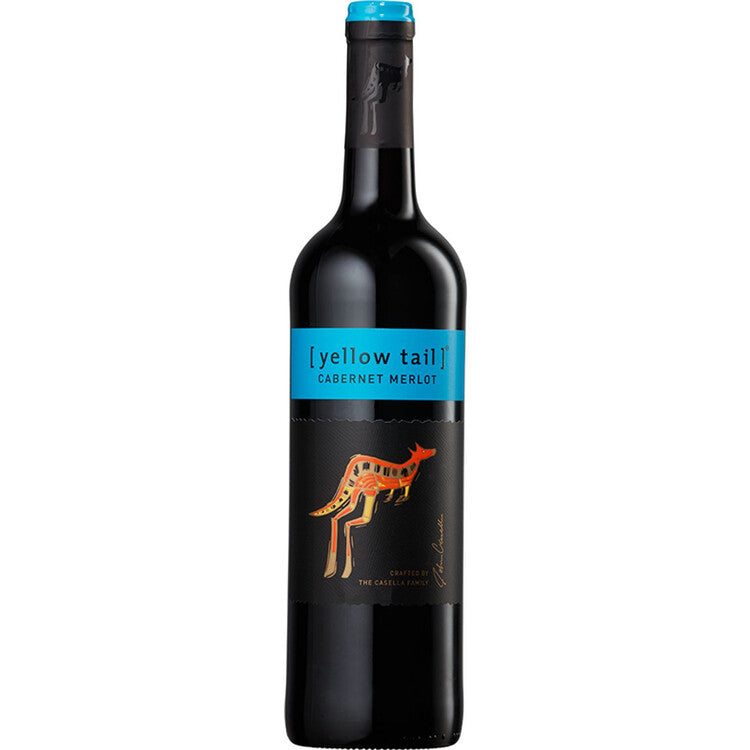 YELLOW TAIL CABERNET SAUVIGNON/MERLOT SOUTH EASTERN AUSTRALIA 750ML