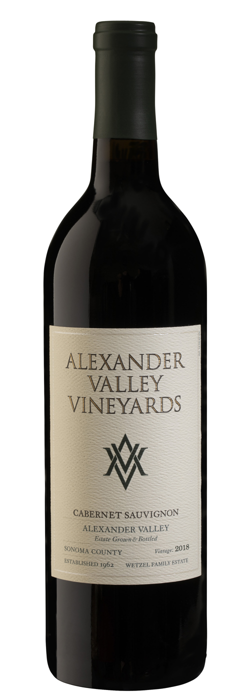 Alexander Valley Vineyards Organic Cabernet Sauvignon 750ML, Sonoma Benchland Cab From Organically Farmed Vines