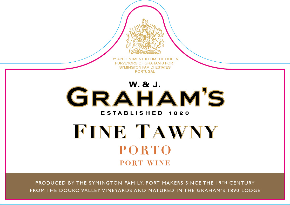 GRAHAM'S FINE TAWNY PORT 750 mL
