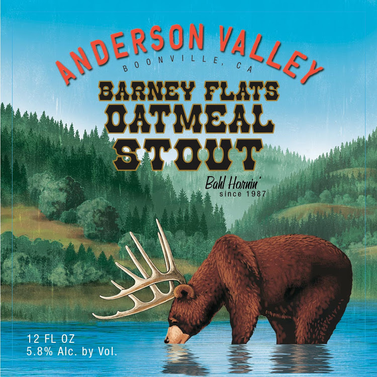 ANDERSON VALLEY OATMEAL STOUT CANS 4/6PK 12 oz (24)