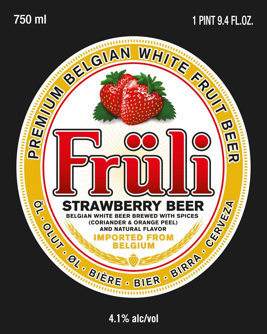 FRULI STRAWBERRY BEER 6/4PK 11.2 oz (24)