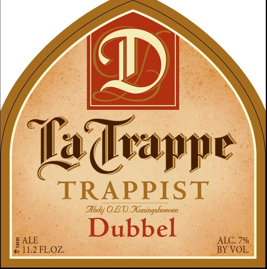 La Trappe Dubbel Trappist ale, 750 ml bottle