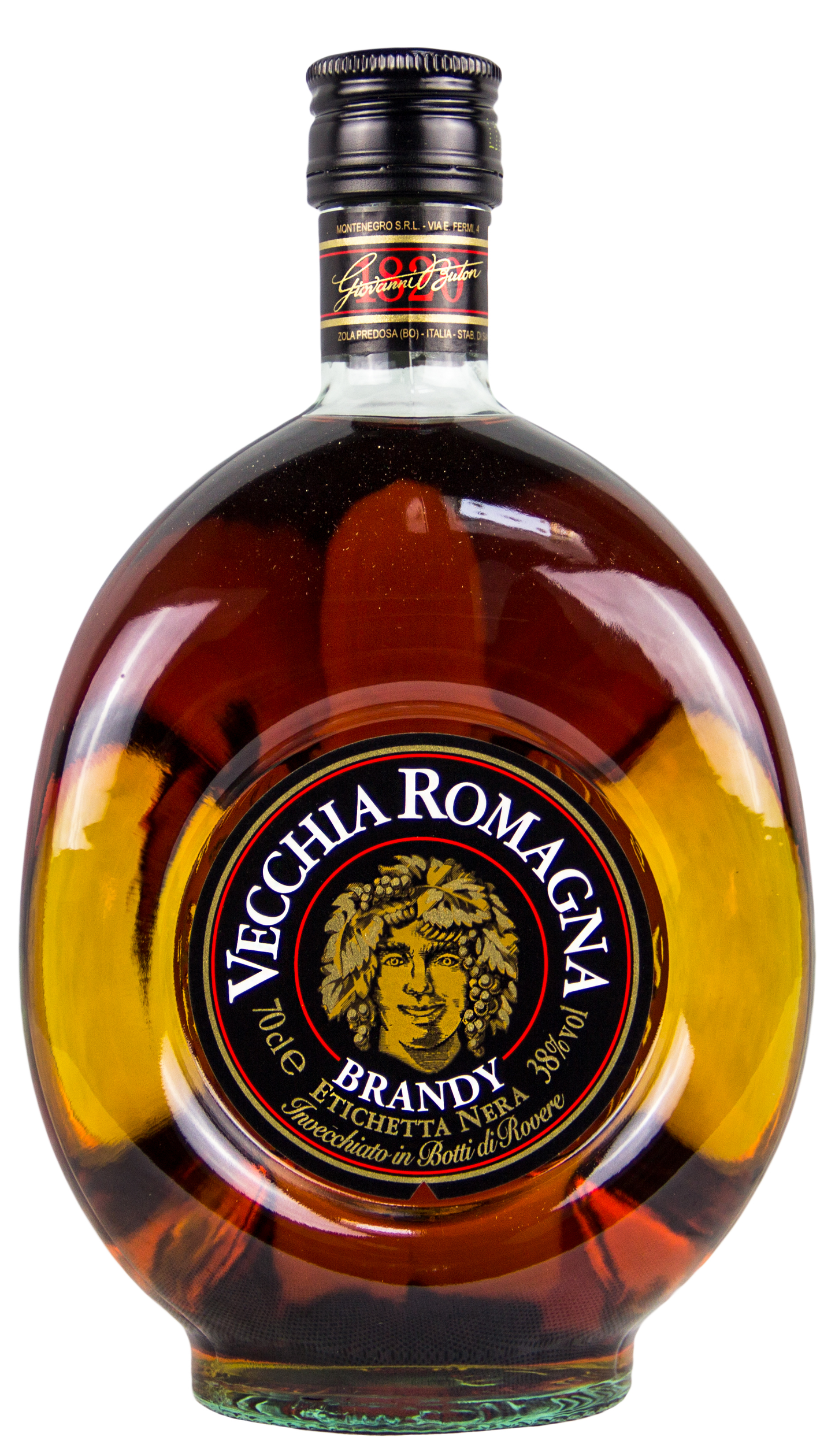 VECCHIA ROMAGNA MONTENEGRO BRANDY 750 mL