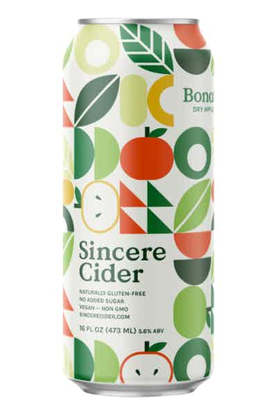 Sincere Dry Apple cider, 24-pack 16 oz cans