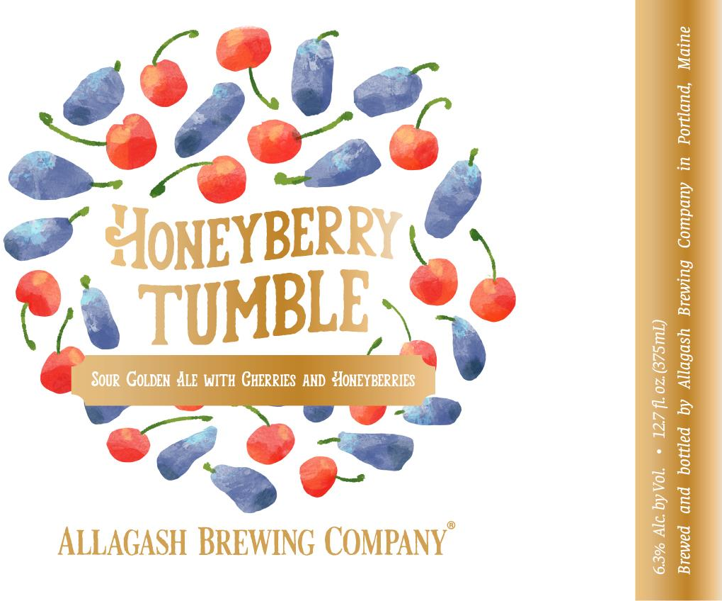 ALLAGASH HONEYBERRY TUMBLE SOUR ALE 375 mL (6)