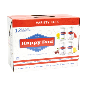 Happy Dad Hard Seltzer Variety Pack