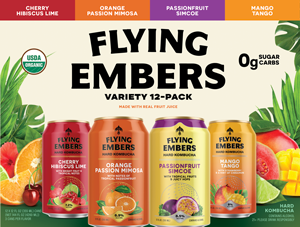 Flying Embers Kombucha High ABV