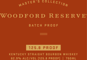 Woodford Reserve Master's Collection Batch Proof Kentucky Straight Bourbon Whiskey