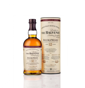 The Balvenie 12 Year Old DoubleWood Aged Single Malt Scotch Whisky