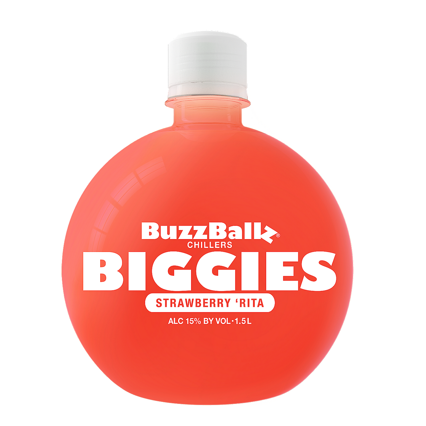Buzzballz Biggies Strawberry Rita Wine Based Cocktail 1.75L