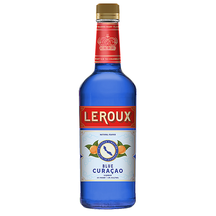 LEROUX CURACAO BLUE 30 750ML