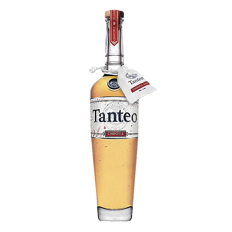 TANTEO TEQUILA BLANCO CHIPOTLE 80 W/ SALT JAR 750ML