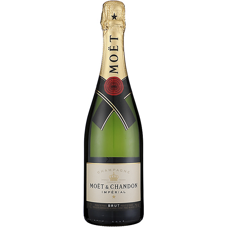 MOET & CHANDON CHAMPAGNE BRUT IMPERIAL W/ CONGRATS GIFT BOX 750ML