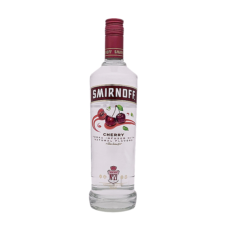 SMIRNOFF VODKA CHERRY FLAVORED 60 750ML