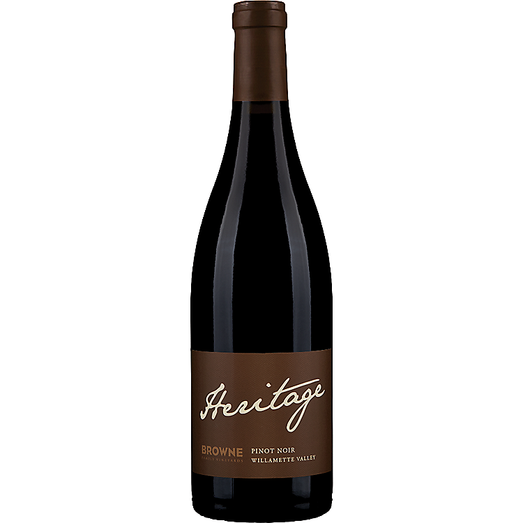 BROWNE FAMILY VINEYARDS PINOT NOIR HERITAGE WILLAMETTE VALLEY 2021 750ML
