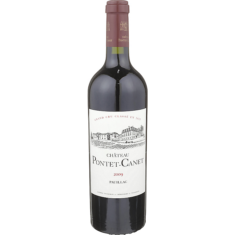 CHATEAU PONTET CANET PAUILLAC 2009 WOOD BOX 750ML