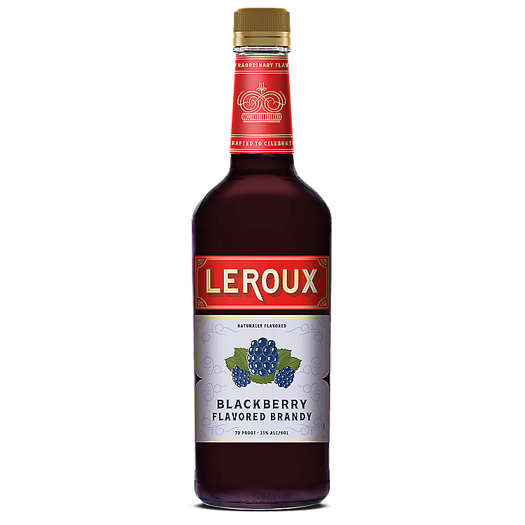 LEROUX BLACKBERRY FLAVORED BRANDY POLISH STYLE 70 750ML