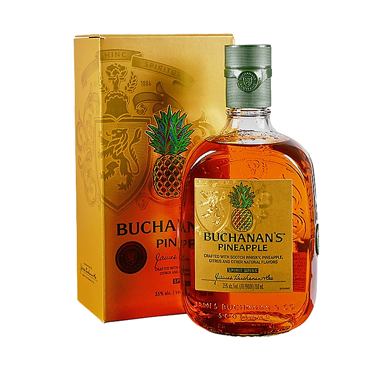BUCHANAN'S SCOTCH WHISKEY PINEAPPLE FLAVORED 70 750ML – The Booze