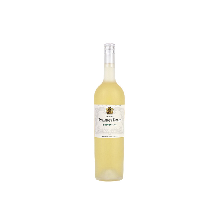 INFAMOUS GOLD CABERNET BLANC FRANCE 750ML