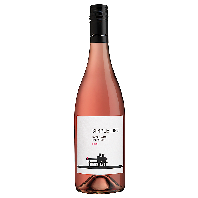 SIMPLE LIFE ROSE WINE CALIFORNIA 2021 750ML