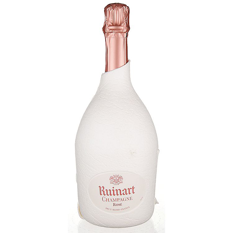RUINART CHAMPAGNE BRUT ROSE W/ SECOND SKIN GIFT BOX 750ML