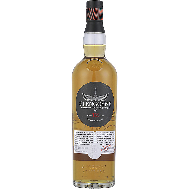 GLENGOYNE SINGLE MALT SCOTCH 12 YR 86 750ML