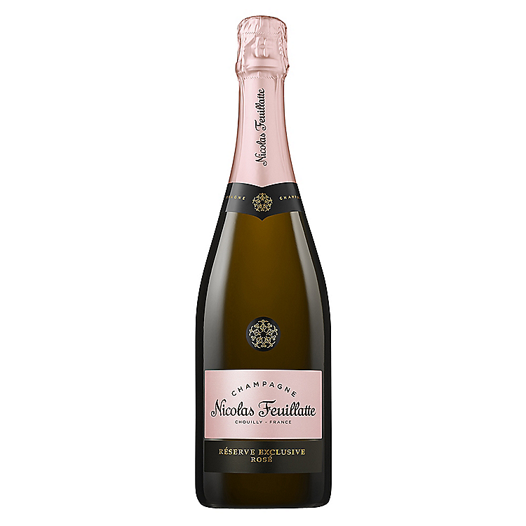 NICOLAS FEUILLATTE CHAMPAGNE BRUT ROSE RESERVE EXCLUSIVE SAKURA SLEEVE 750ML