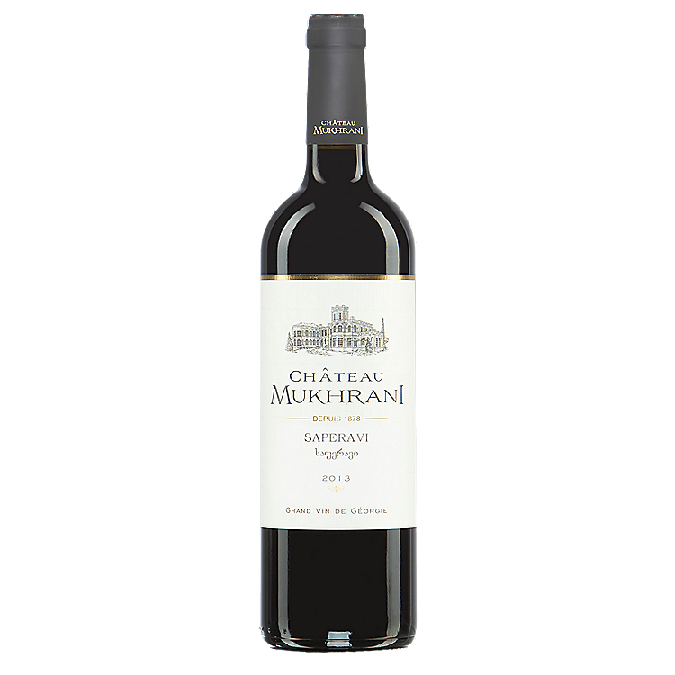 CHATEAU MUKHRANI SAPERAVI SUPERIEUR GEORGIA 2018 750ML
