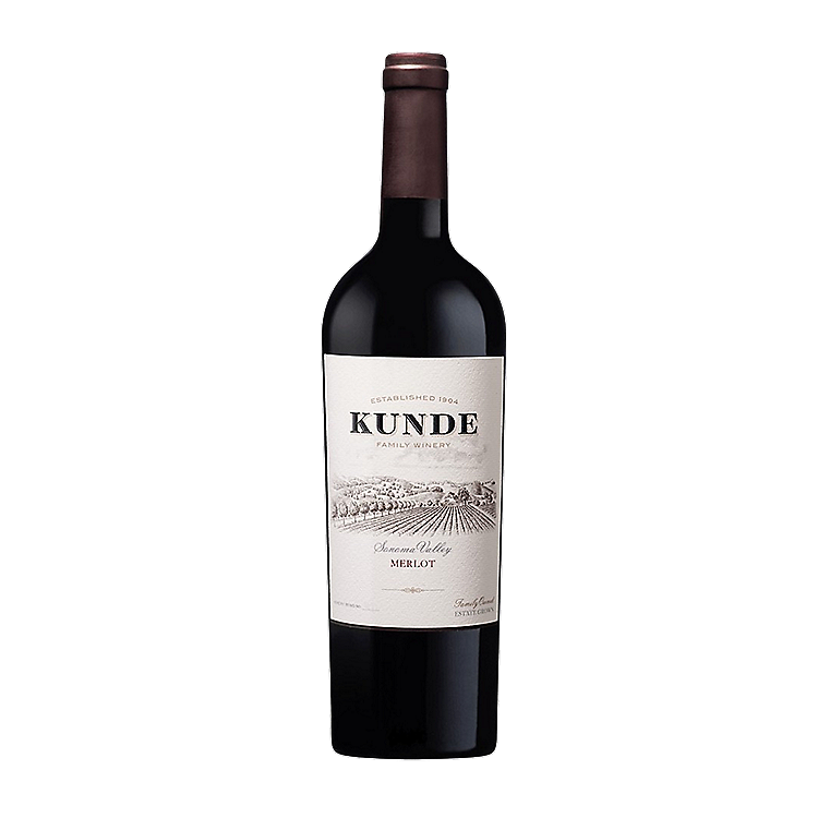 KUNDE FAMILY ESTATE MERLOT SONOMA VALLEY 2021 750ML