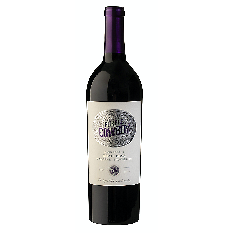 PURPLE COWBOY CABERNET SAUVIGNON TRAIL BOSS PASO ROBLES 750ML