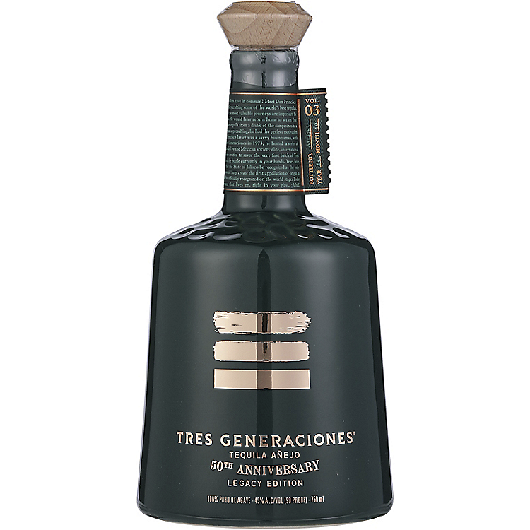 TRES GENERACIONES TEQUILA ANEJO 50TH ANNIVERSARY LEGACY EDITION 90 750ML