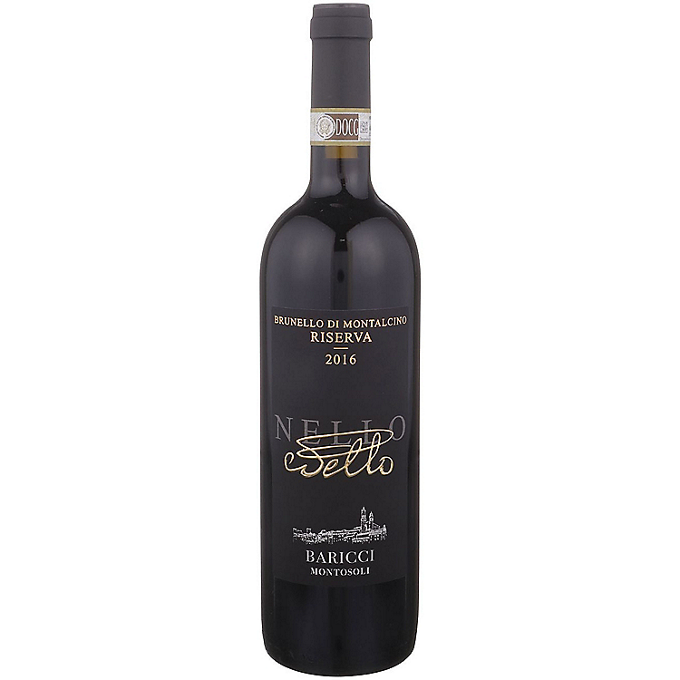 BARICCI BRUNELLO DI MONTALCINO RISERVA NELLO 2016 750ML