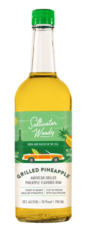Saltwater Woody Grilled Pineapple 750ML