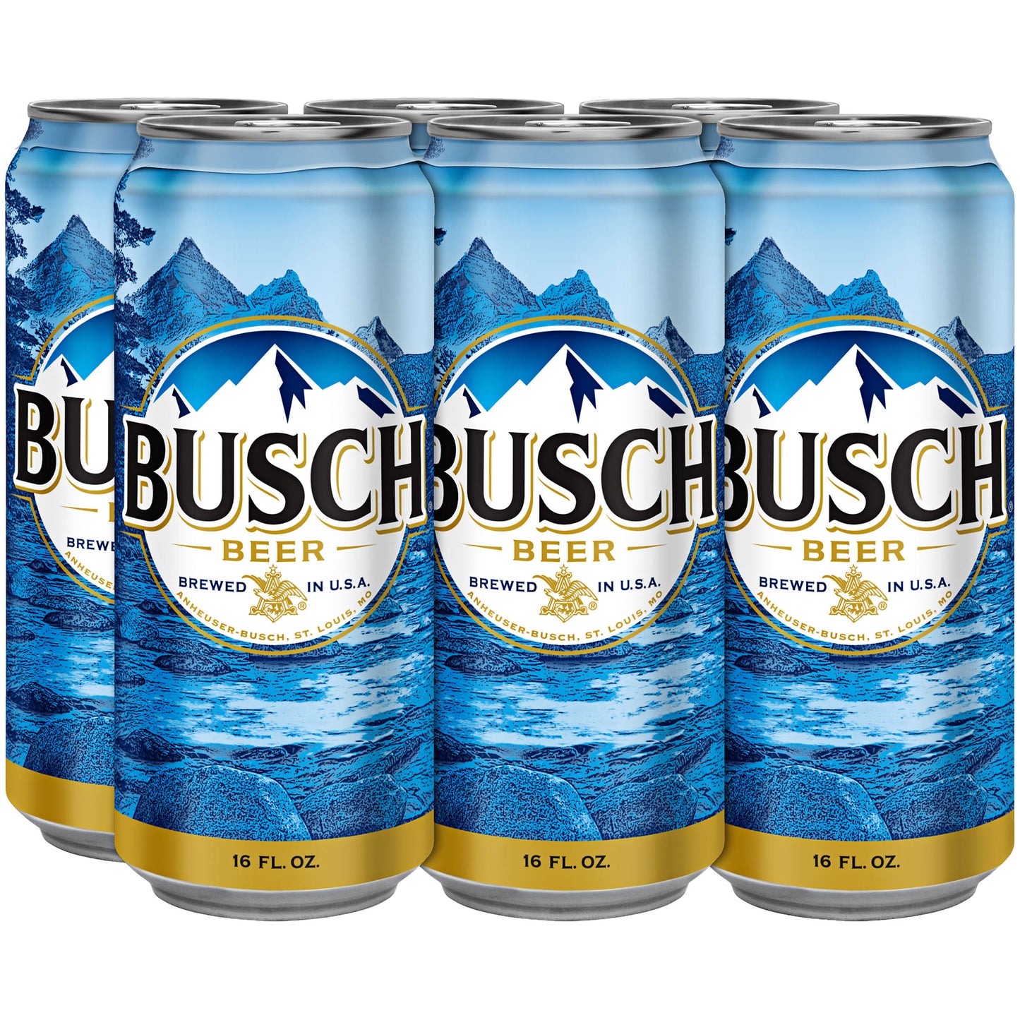 Busch Beer 4x 6 Pack (16 oz Cans)